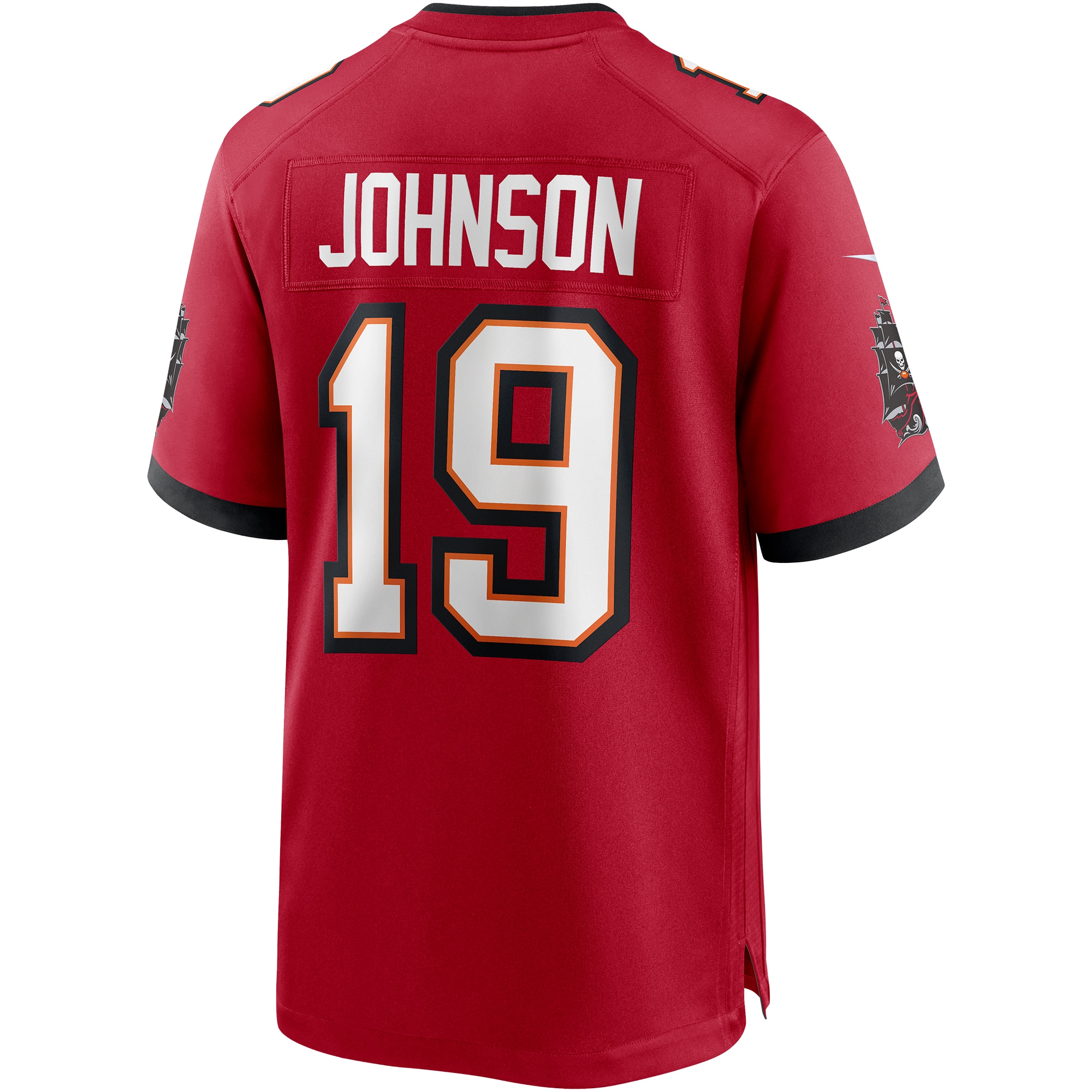 Men's Tampa Bay Buccaneers Keyshawn Johnson Red Game Retired Player Jersey