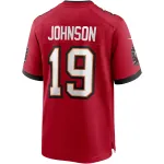 Men's Tampa Bay Buccaneers Keyshawn Johnson Red Game Retired Player Jersey