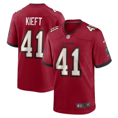 Men's Tampa Bay Buccaneers Ko Kieft Red Game Player Jersey 01