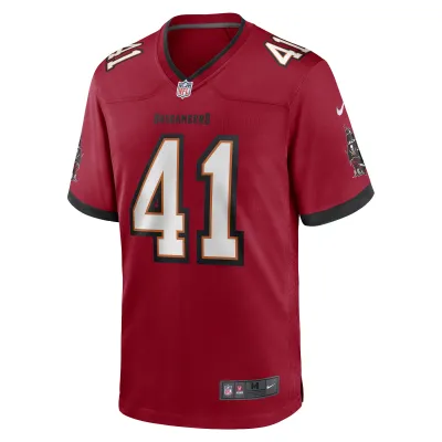 Men's Tampa Bay Buccaneers Ko Kieft Red Game Player Jersey 02