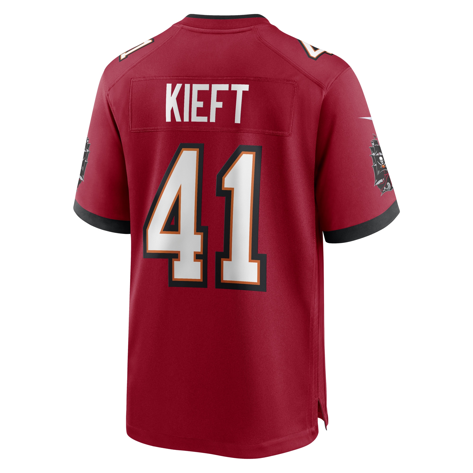 Men's Tampa Bay Buccaneers Ko Kieft Red Game Player Jersey