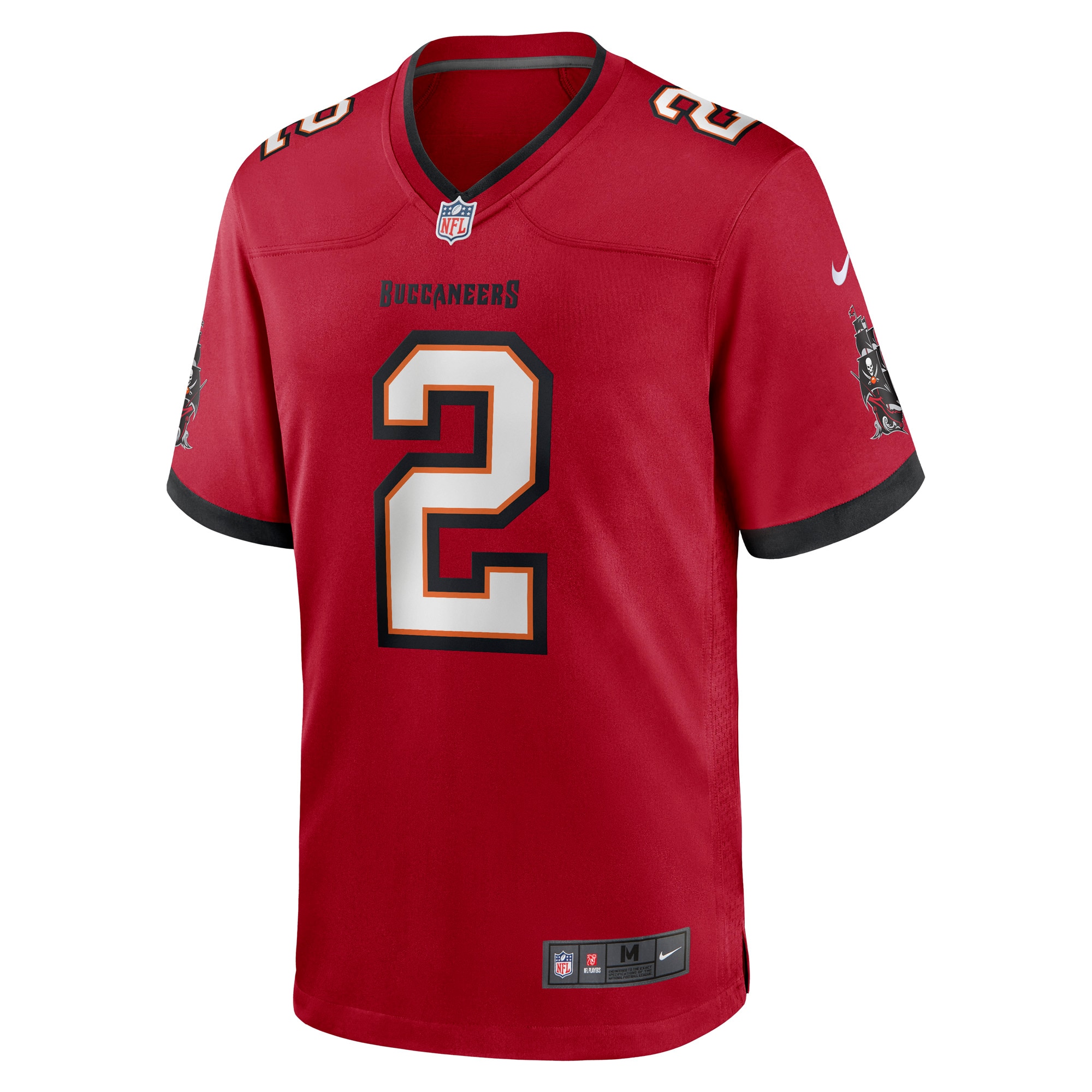 Men's Tampa Bay Buccaneers Kyle Trask Red Game Player Jersey