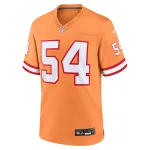 Men's Tampa Bay Buccaneers Lavonte David Orange Throwback Game Jersey