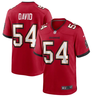 Men's Tampa Bay Buccaneers Lavonte David Red Game Jersey 01