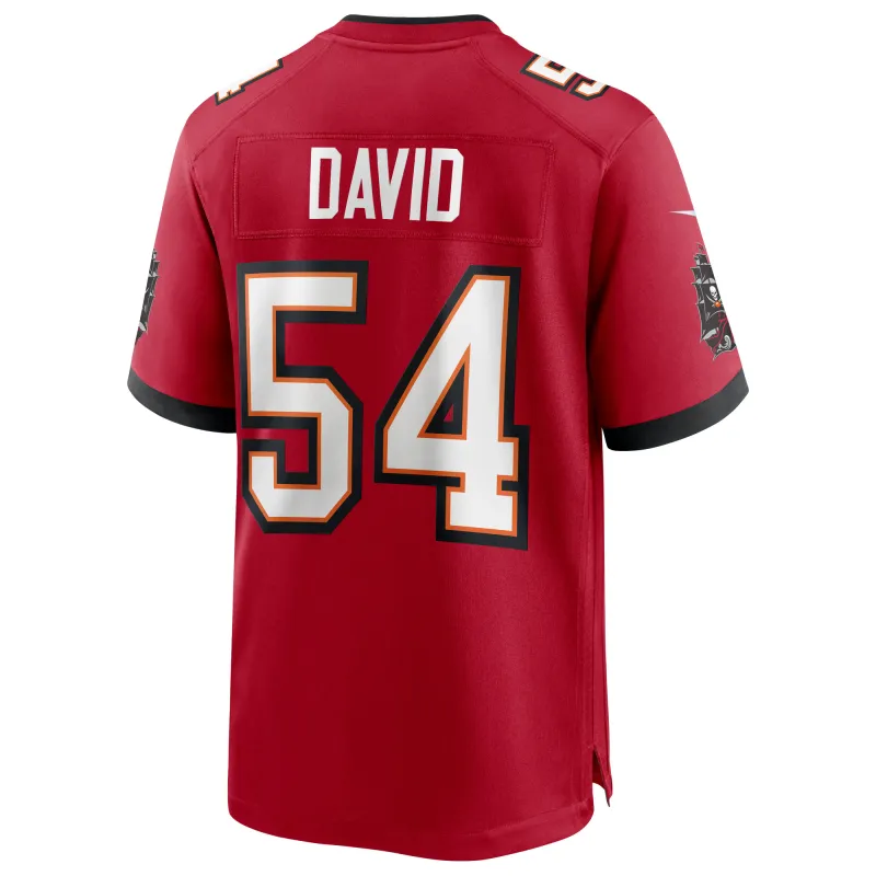 Men's Tampa Bay Buccaneers Lavonte David Red Game Jersey
