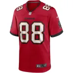 Men's Tampa Bay Buccaneers Mark Carrier Red Game Retired Player Jersey