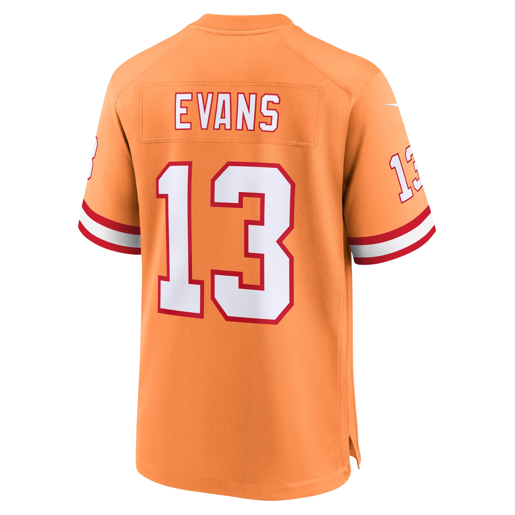 Men's Tampa Bay Buccaneers Mike Evans Orange Throwback Game Jersey