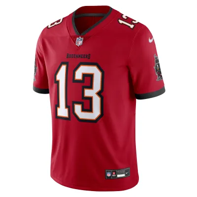 Men's Tampa Bay Buccaneers Mike Evans Red Vapor Untouchable Limited Jersey 02