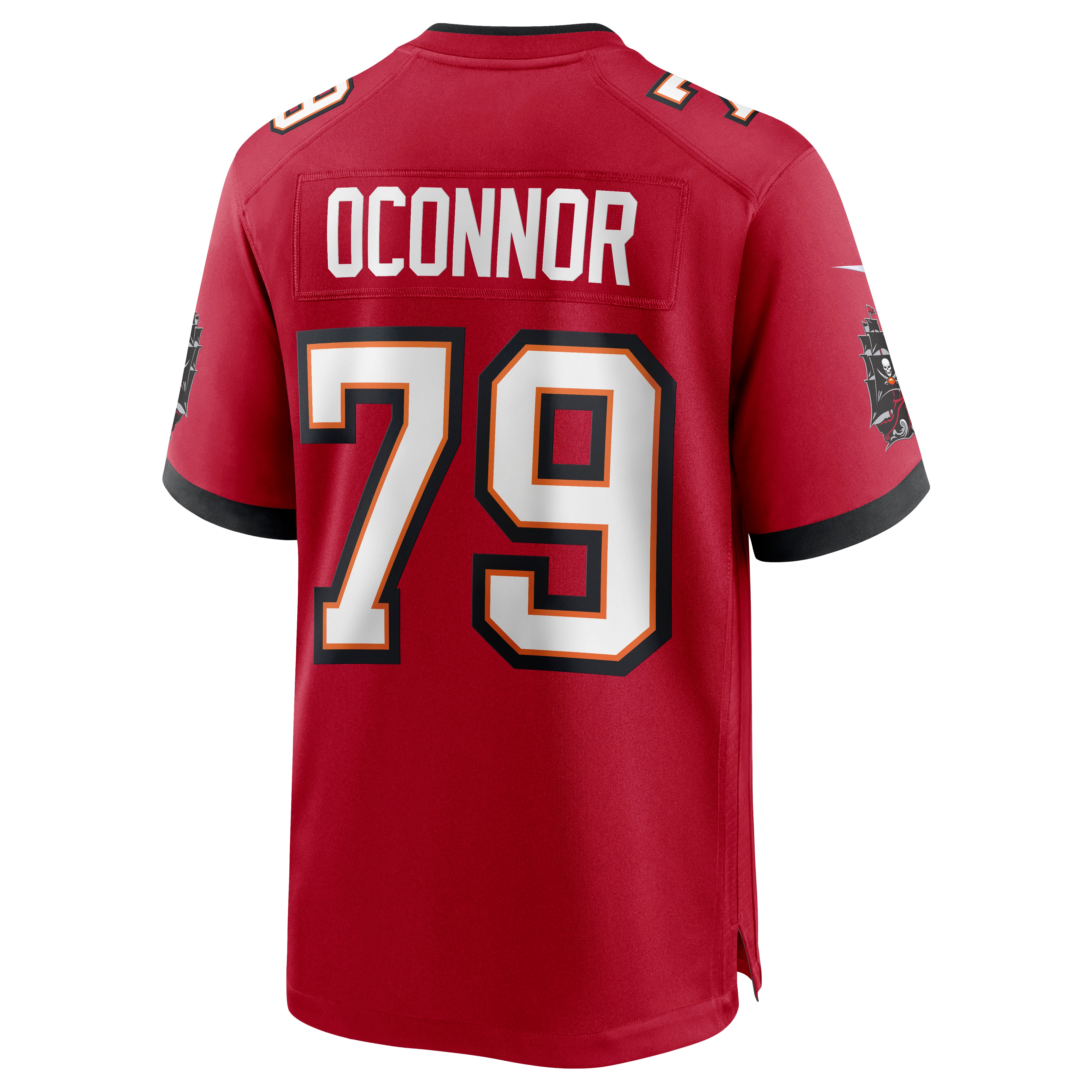 Men's Tampa Bay Buccaneers Patrick O'Connor Red Game Jersey