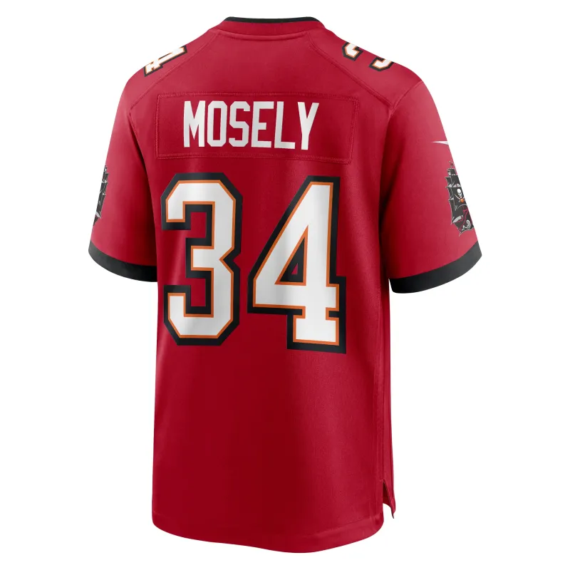 Men's Tampa Bay Buccaneers Quandre Mosely  Red Game Jersey