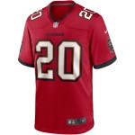 Men's Tampa Bay Buccaneers Ronde Barber Red Game Retired Player Jersey