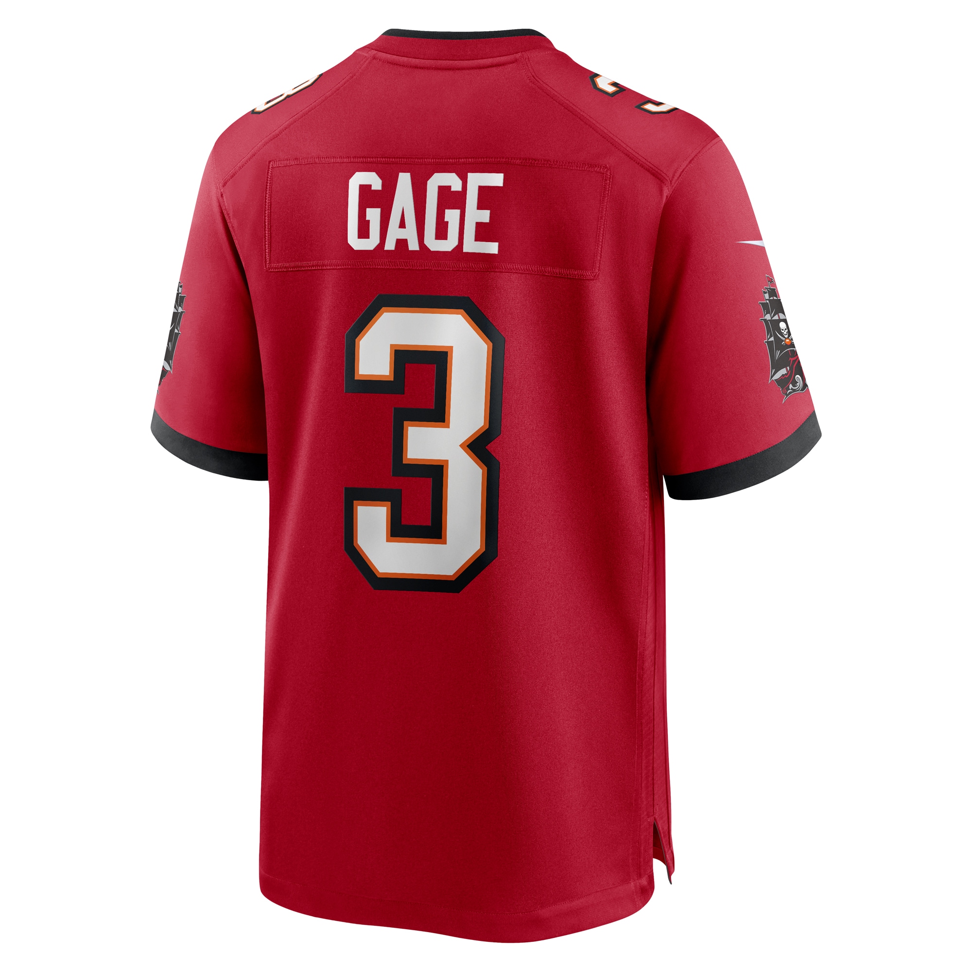 Men's Tampa Bay Buccaneers Russell Gage  Red Game Jersey