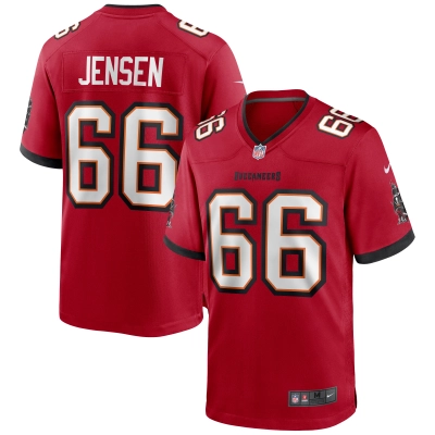 Men's Tampa Bay Buccaneers Ryan Jensen Red Game Jersey 01