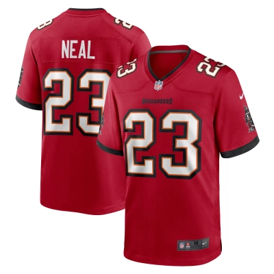 Men's Tampa Bay Buccaneers Ryan Neal  Red Game Jersey 01