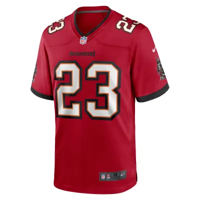 Men's Tampa Bay Buccaneers Ryan Neal  Red Game Jersey 02