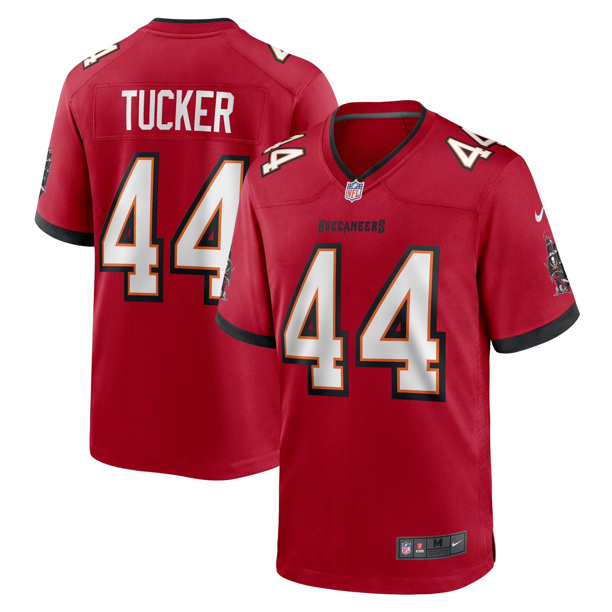 Men's Tampa Bay Buccaneers Sean Tucker  Red Game Jersey