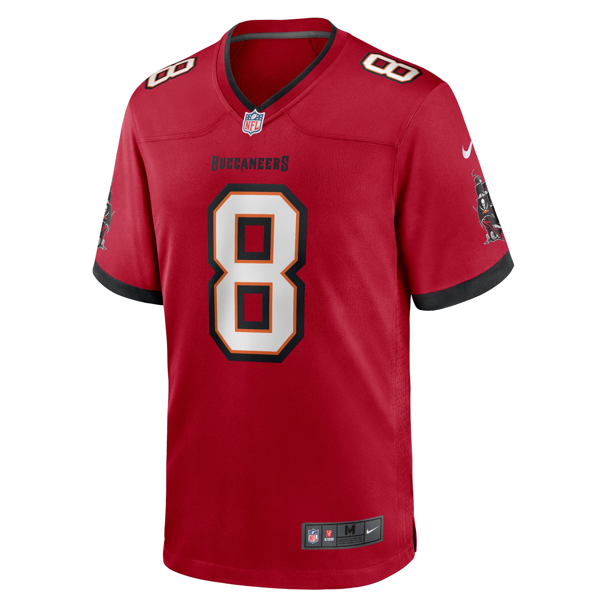Men's Tampa Bay Buccaneers SirVocea Dennis Red Game Jersey