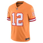 Men's Tampa Bay Buccaneers Tom Brady Orange Vapor F.U.S.E. Limited Jersey