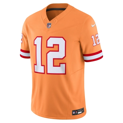 Men's Tampa Bay Buccaneers Tom Brady Orange Vapor F.U.S.E. Limited Jersey 02