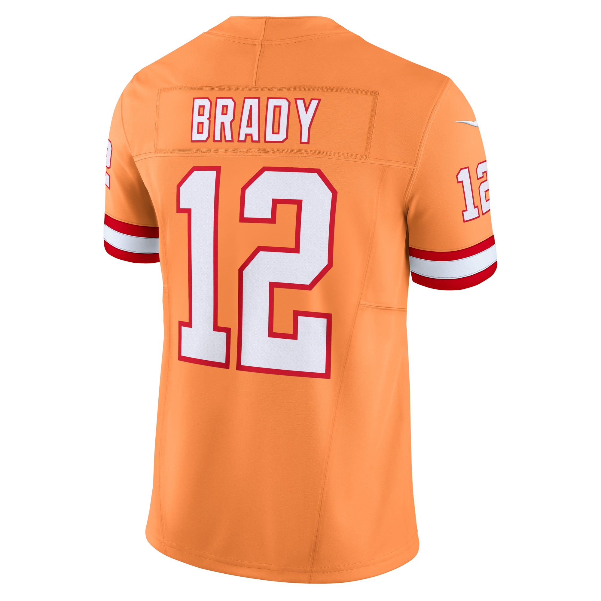 Men's Tampa Bay Buccaneers Tom Brady Orange Vapor F.U.S.E. Limited Jersey