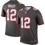 Men's Tampa Bay Buccaneers Tom Brady Pewter Alternate Legend Jersey