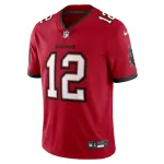 Men's Tampa Bay Buccaneers Tom Brady Red Vapor Untouchable Limited Jersey