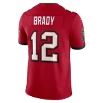 Men's Tampa Bay Buccaneers Tom Brady Red Vapor Untouchable Limited Jersey