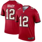 Men's Tampa Bay Buccaneers Tom Brady Red Legend Jersey