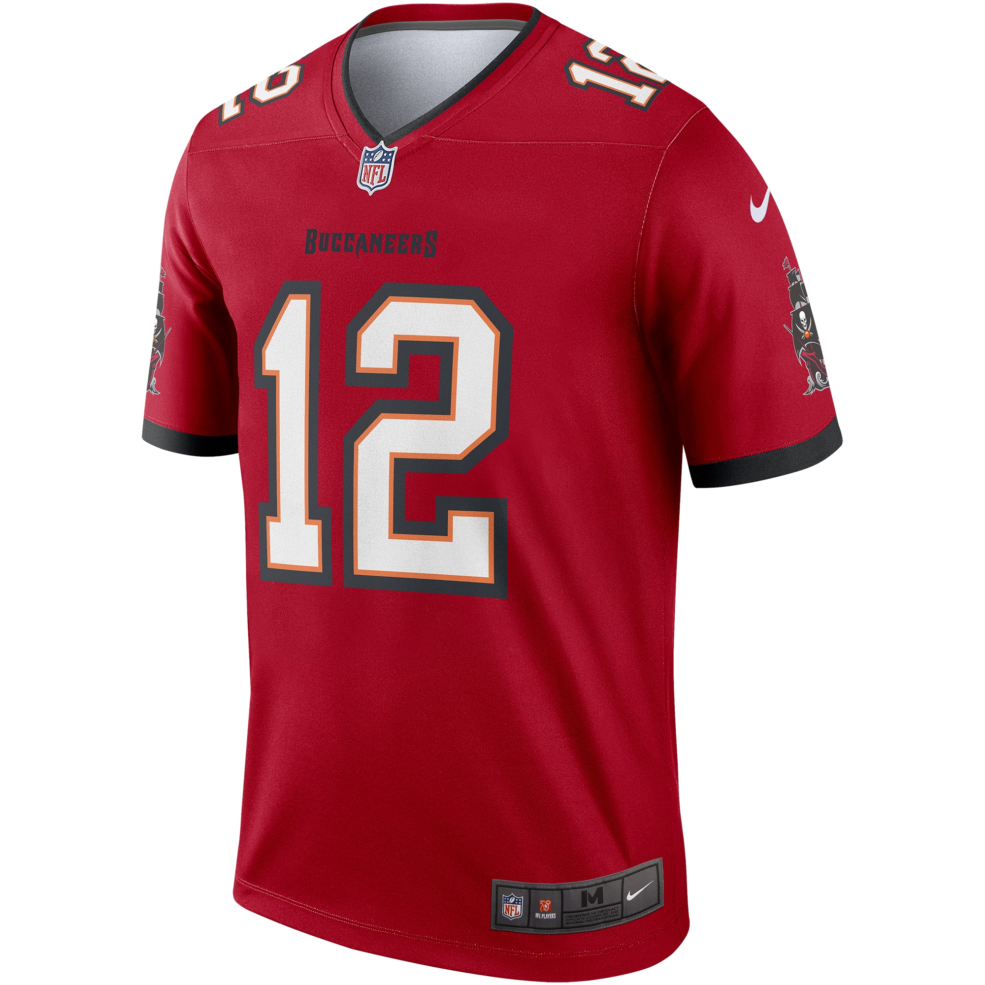Men's Tampa Bay Buccaneers Tom Brady Red Legend Jersey