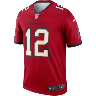 Men's Tampa Bay Buccaneers Tom Brady Red Legend Jersey 02