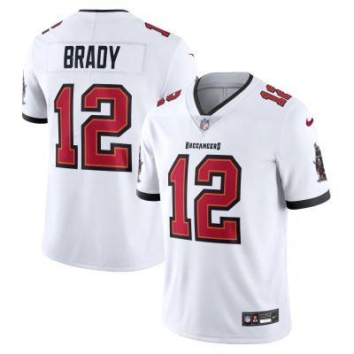 Men's Tampa Bay Buccaneers Tom Brady White Vapor Untouchable Limited Jersey 01