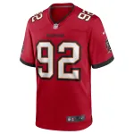 Men's Tampa Bay Buccaneers William Gholston Red Game Jersey