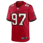 Men's Tampa Bay Buccaneers Zach Triner Red Game Jersey