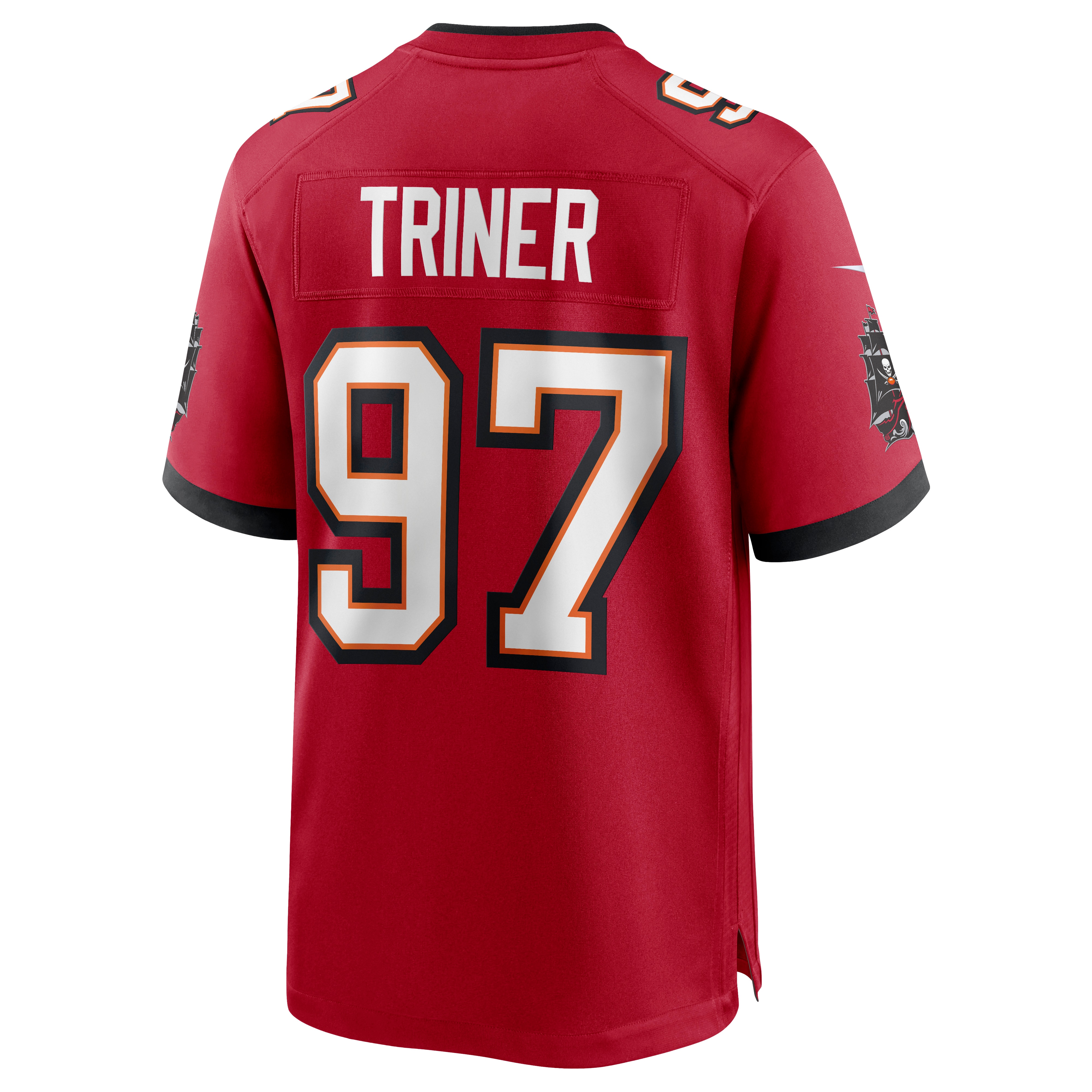 Men's Tampa Bay Buccaneers Zach Triner Red Game Jersey