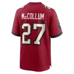 Men's Tampa Bay Buccaneers Zyon McCollum Red Game Player Jersey