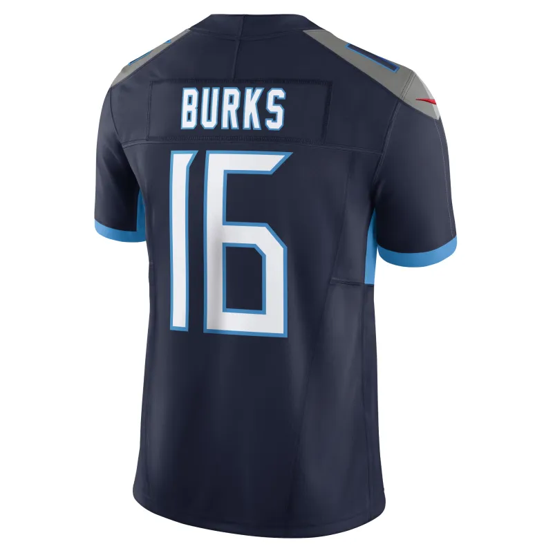Men's Tennessee Titans Treylon Burks Navy Vapor F.U.S.E. Limited Jersey