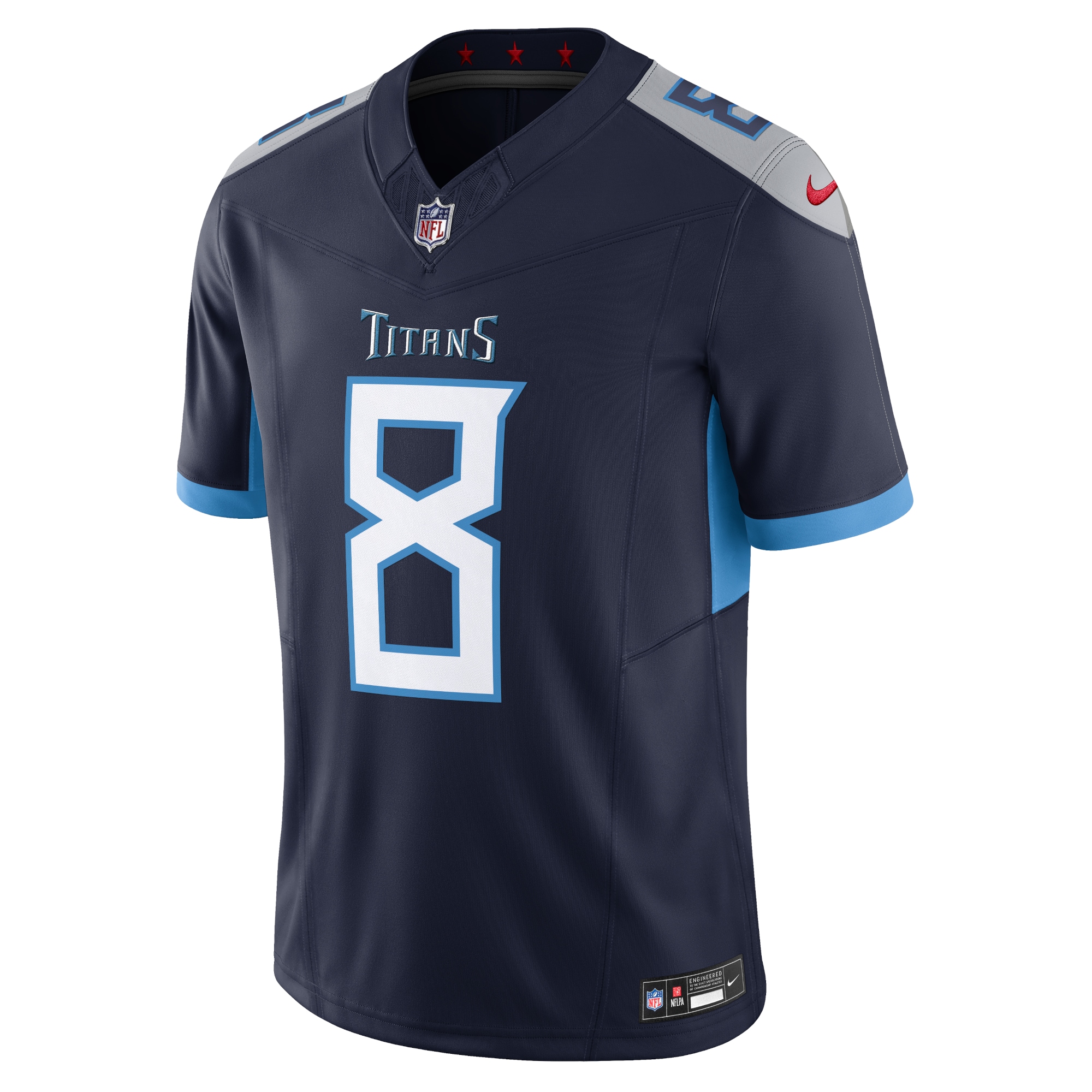 Men's Tennessee Titans Will Levis Navy Vapor F.U.S.E. Limited Jersey