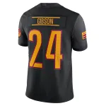 Men's Washington Commanders Antonio Gibson Black Alternate Vapor Limited Jersey