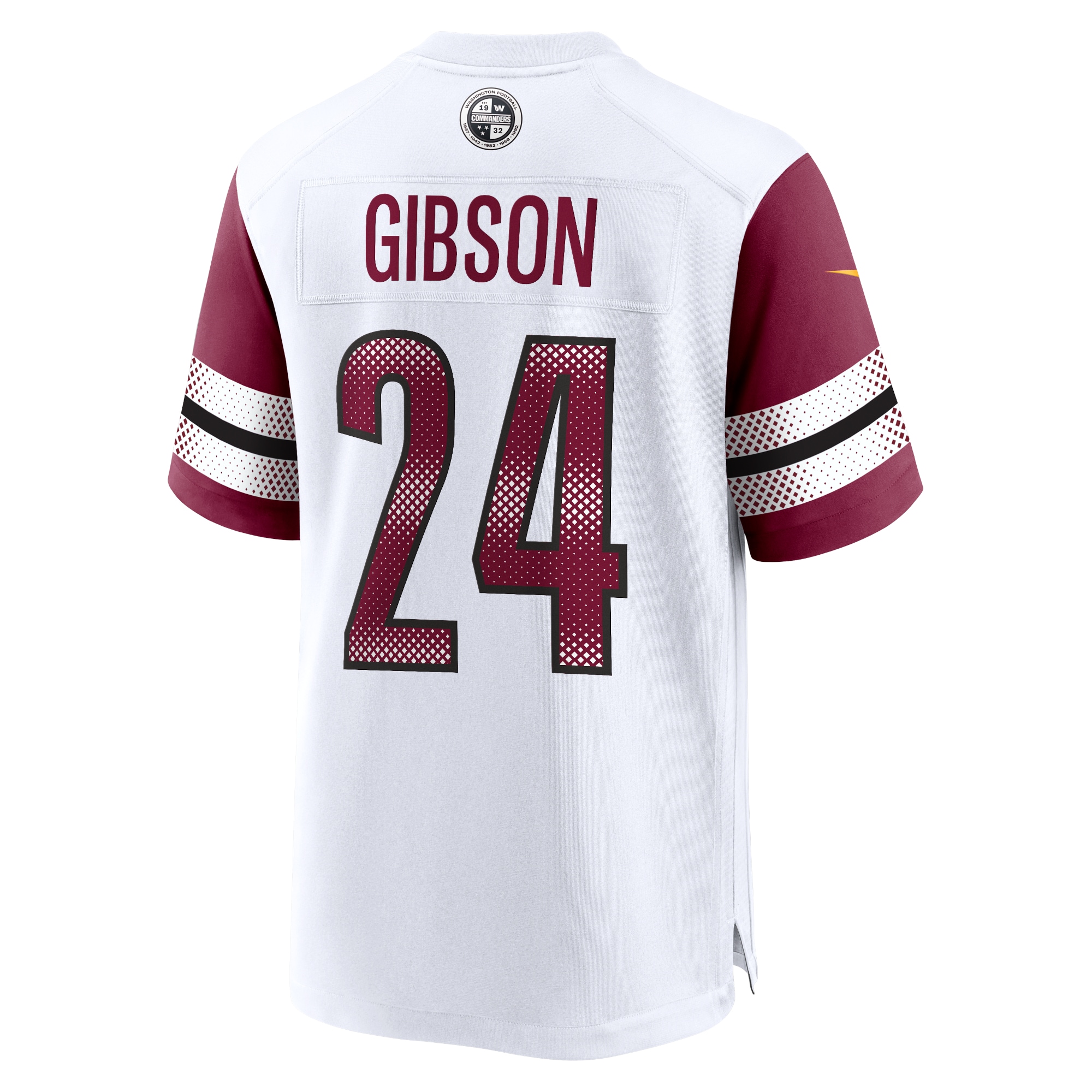 Men's Washington Commanders Antonio Gibson White Game Jersey