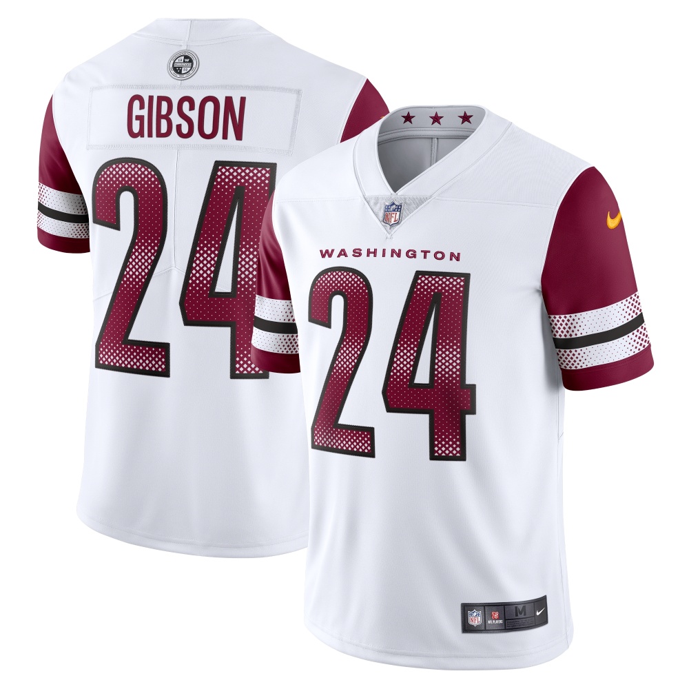 Men's Washington Commanders Antonio Gibson White Vapor Limited Jersey