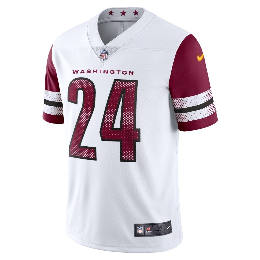 Men's Washington Commanders Antonio Gibson White Vapor Limited Jersey