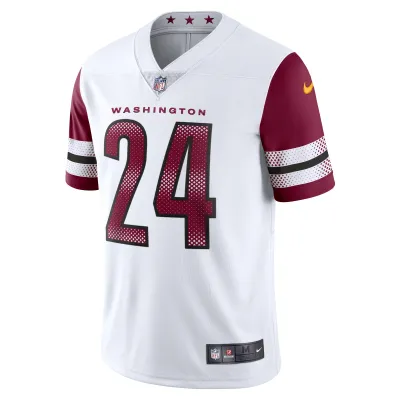 Men's Washington Commanders Antonio Gibson White Vapor Limited Jersey 02