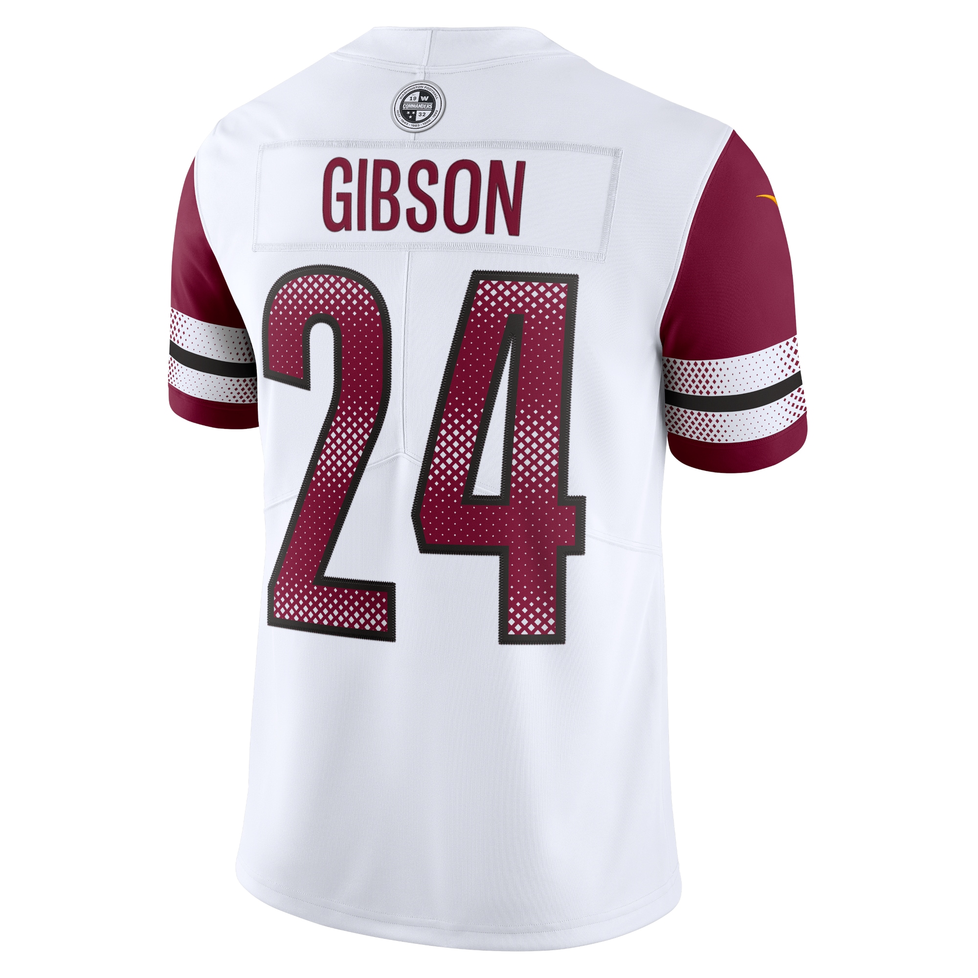 Men's Washington Commanders Antonio Gibson White Vapor Limited Jersey