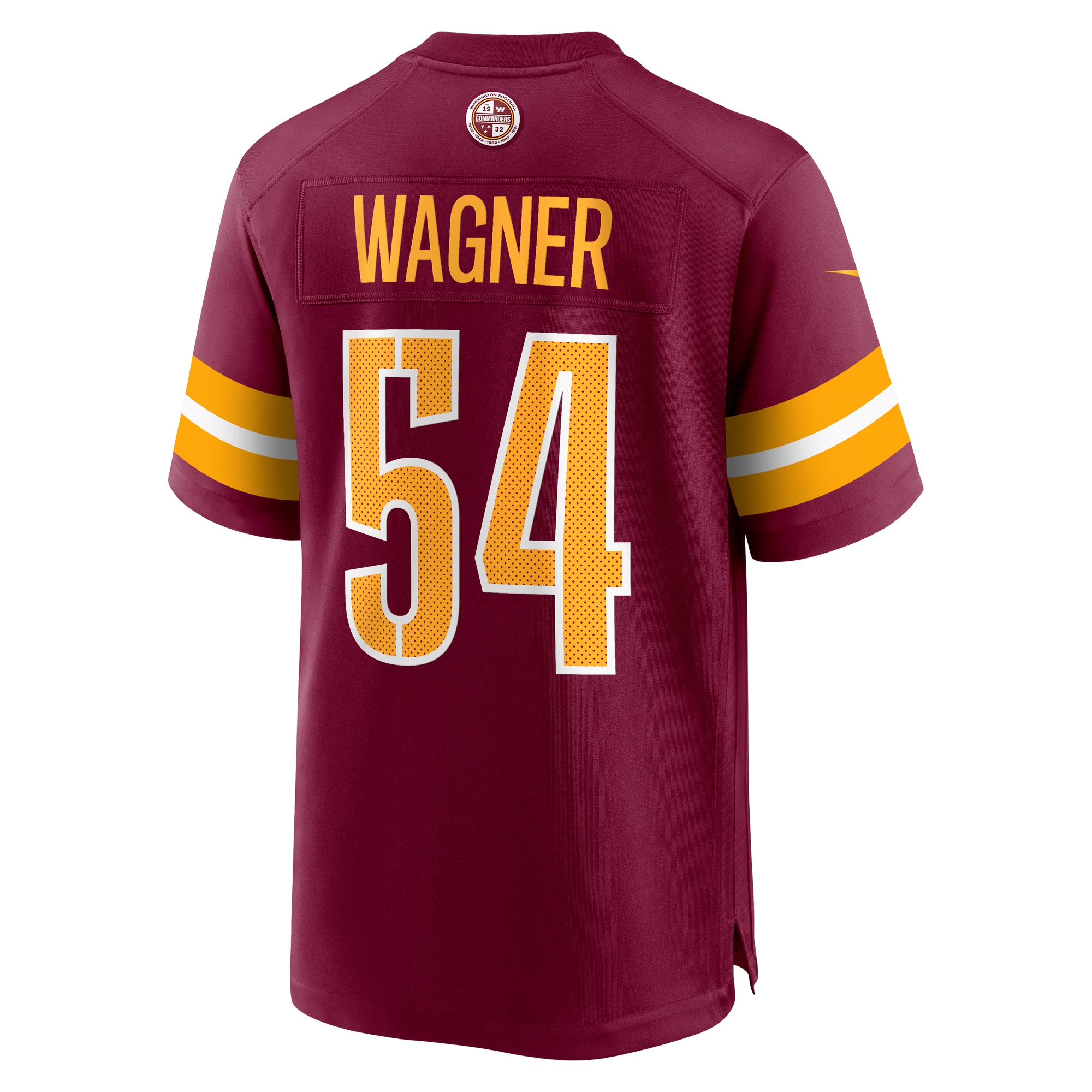 Men's Washington Commanders Bobby Wagner Burgundy Game Player Jersey