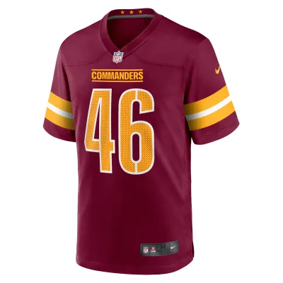 Men's Washington Commanders Brandon Bouyer-Randle Burgundy Game Jersey 02