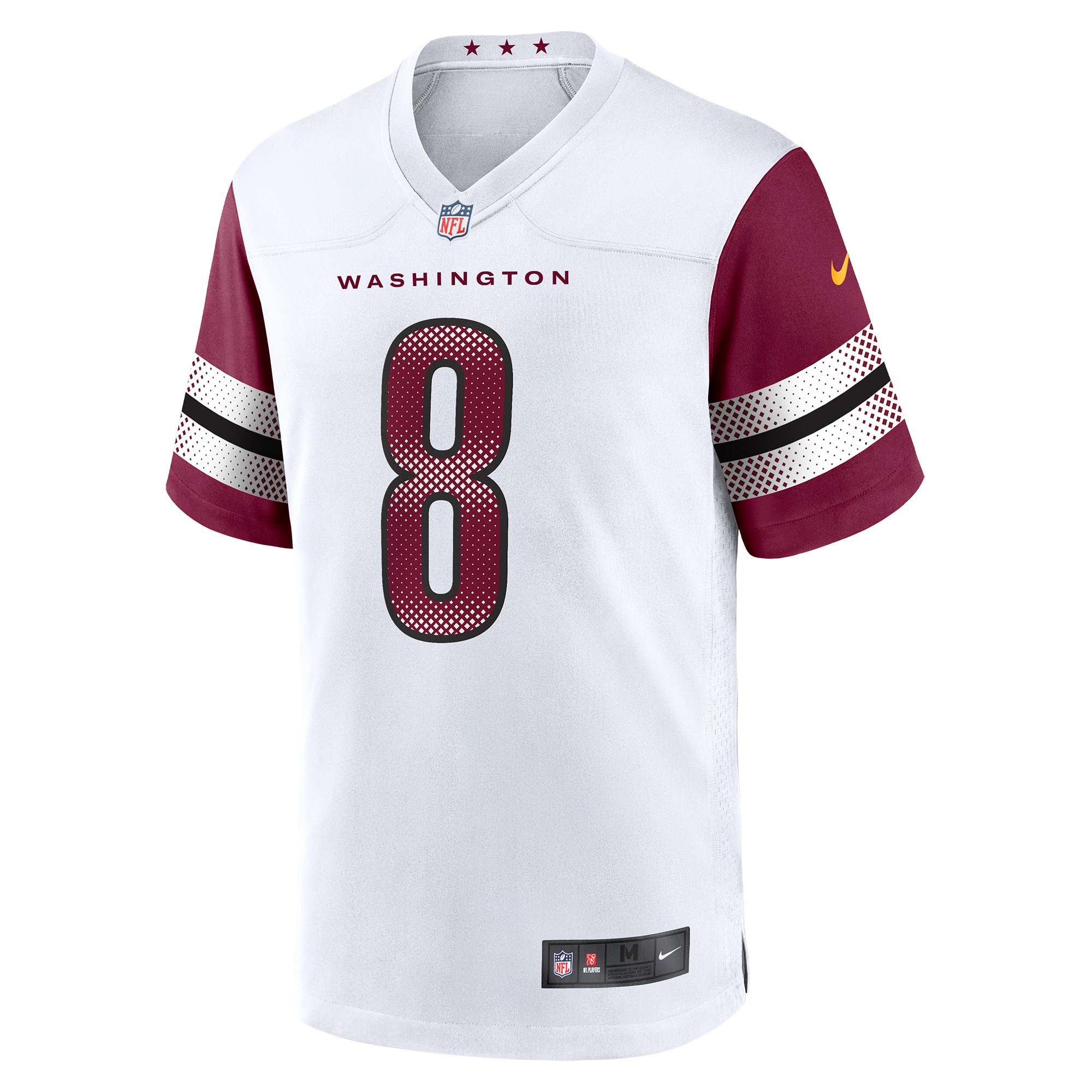 Men's Washington Commanders Brian Robinson Jr. White Away Game Player Jersey