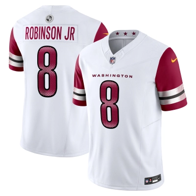 Men's Washington Commanders Brian Robinson Jr. White Vapor F.U.S.E. Limited Jersey 01