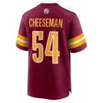 Men's Washington Commanders Camaron Cheeseman  Burgundy Game Jersey