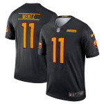 Men's Washington Commanders Carson Wentz Black Alternate Legend Jersey