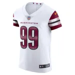 Men's Washington Commanders Chase Young White Vapor Elite Jersey